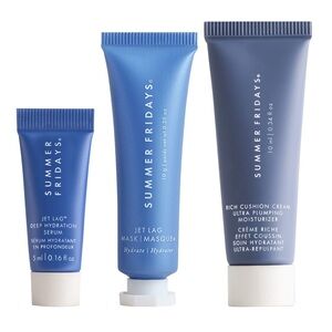 Summer Fridays Skincare Trio: Serum, Mask & Rich Cream Moisturizer